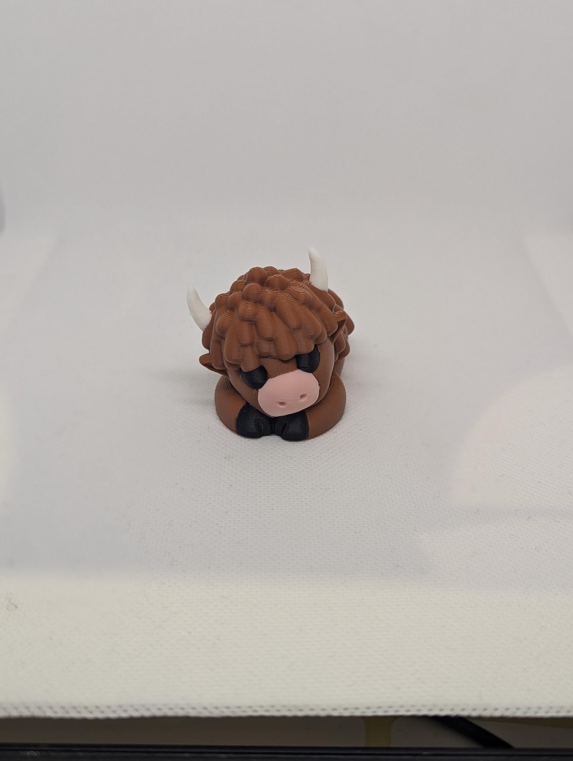 Charming 3D Printed Highland Cow | Unique Gift for Animal Lovers