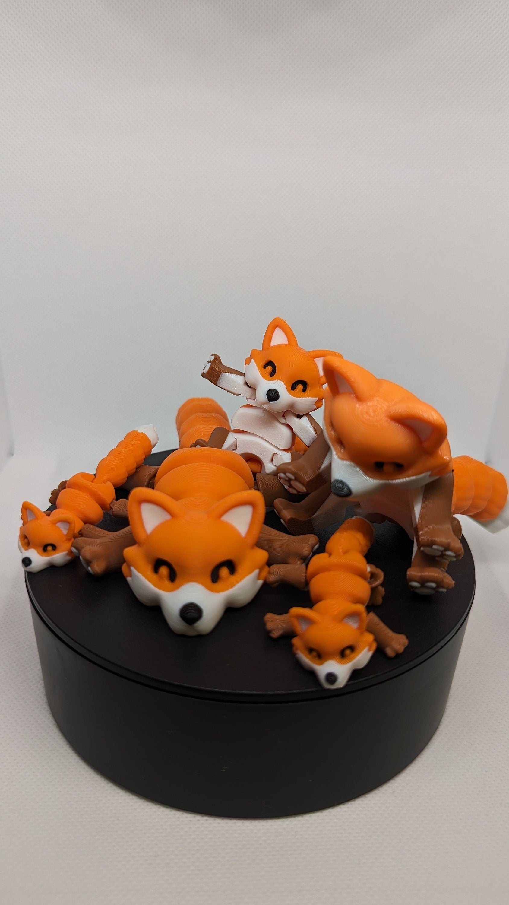 3D Printed Fidget Fox companion