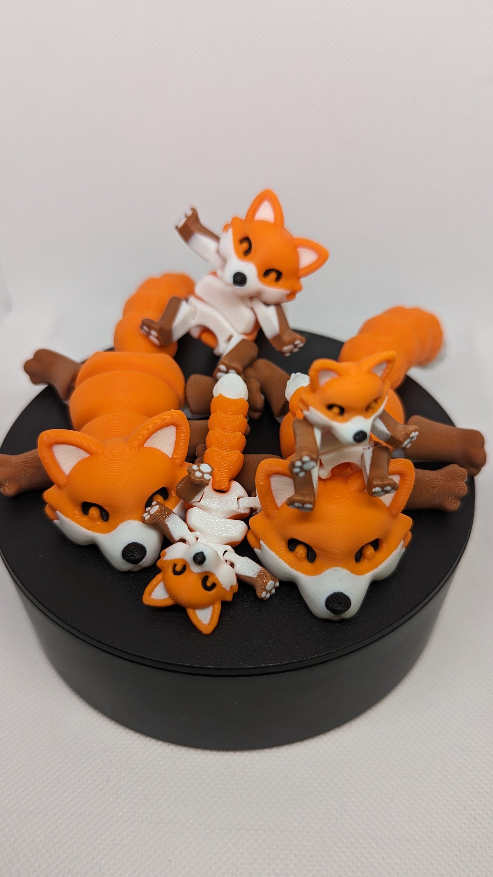 3D Printed Fidget Fox companion