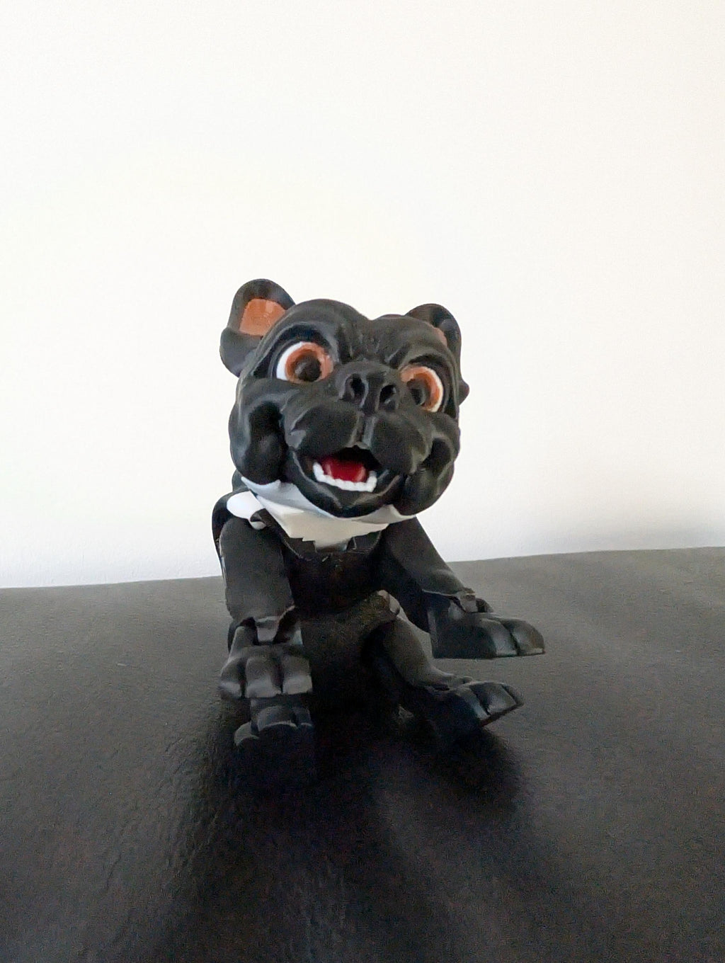 Handcrafted Posable French Bulldog Figurine - Adorable 3D Printed Pet